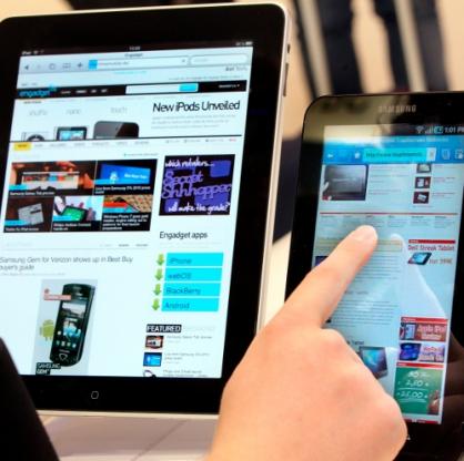 Samsung Galaxy Tab vs. iPad