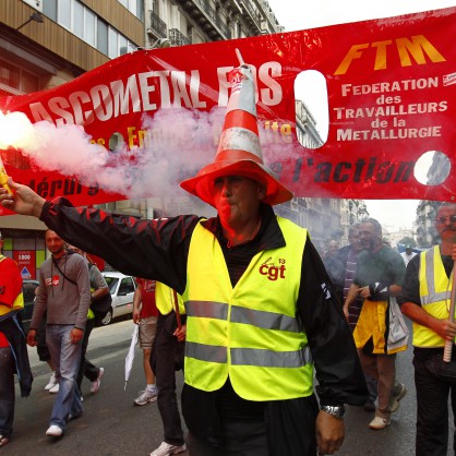 Протести във Франция срещу пенсионната реформа в началото на септември