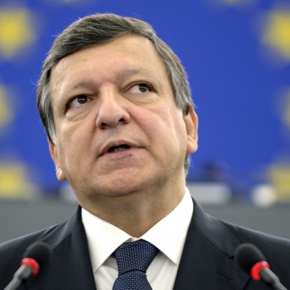 Жозе Барозу произнася реч пред евродепутатите в Страсбург