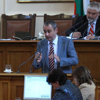 Борис Велчев в парламента