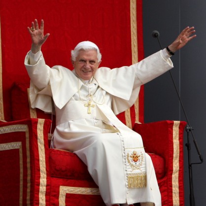 Папа Бенедикт на визита във Великобритания
