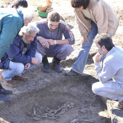 Откриха скелет на 8000 години край Димитровград