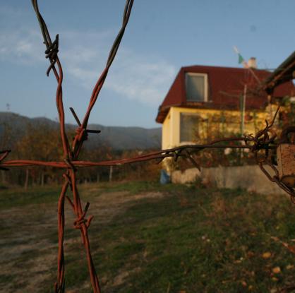 Дома на Иван Златаря (отвлечен бизнесмен от Казанлък) в село Енина