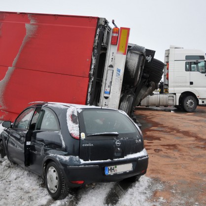 В германската провинция Северен Рейн-Вестфалия беше забранено движението на камиони по магистралите
