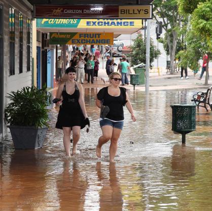 Австралия е засегната от тежки наводнения