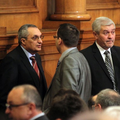 Иван Костов и Мартин Димитров в Народното събрание