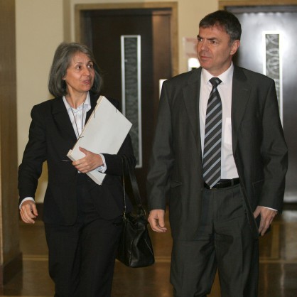 Министрите Маргарита Попова и Сергей Игнатов