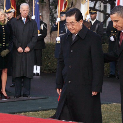 Американският президент Барак Обама и китайският му колега Ху Цзинтао