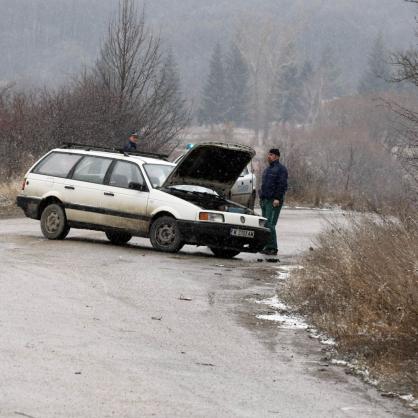 Кола на НСО се сблъска с друг автомобил