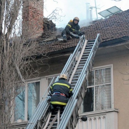 Пожар в жилищна кооперация на булевард „Арсеналски”