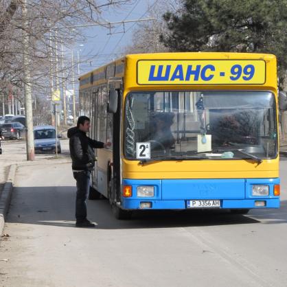 Цените на автобусните билети за градския транспорт в Русе скочиха