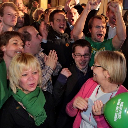 Зелените са събрали 7 процента (с 3 пункта повече от предишния път)