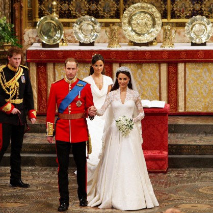 Британският принц Уилям и Кейт Мидълтън се ожениха в Уестминстърското абатство на пищна церемония