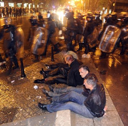 Хиляди демонстрираха в Тбилиси при поредния протест в Грузия