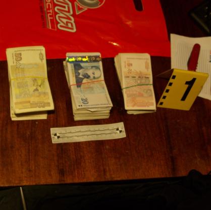 Част от откраднатите пари при обира на казиното в Шумен