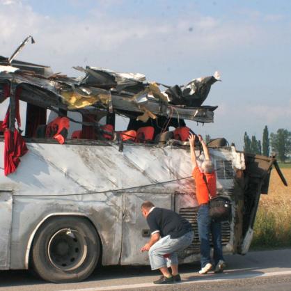 Жестока катастрофа на автомагистрала 