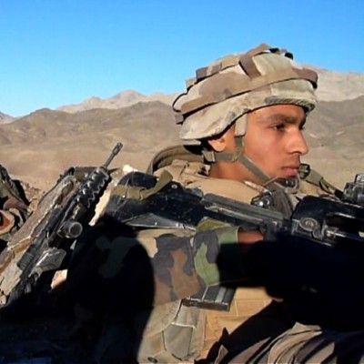 Френски войник в Афганистан