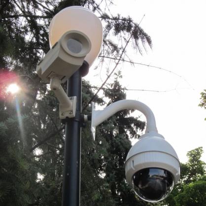Нови камери за видеонаблюдение на централния площад в Русе