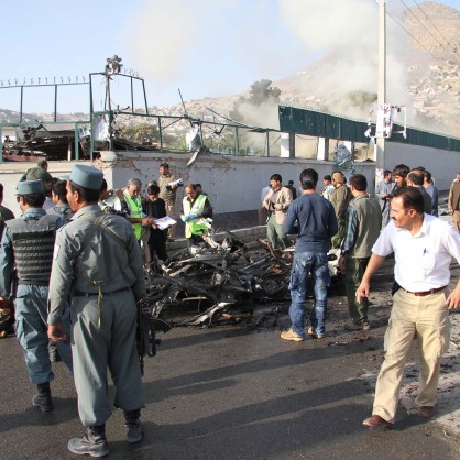 Талибаните атакуваха Британския съвет в Кабул