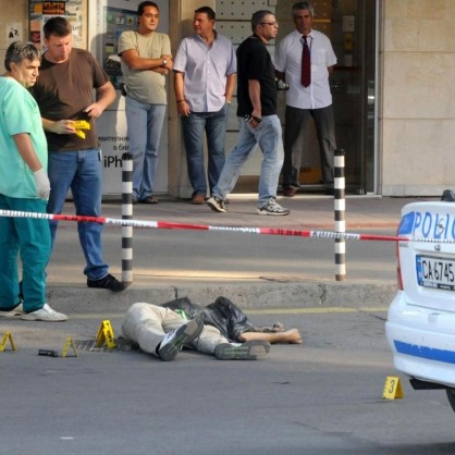 Шофьори се стреляха в София