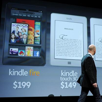 Amazon представи таблета си Kindle Fire