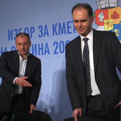 Сергей Станишев и Георги Кадиев - кандидат на БСП за кмет на София