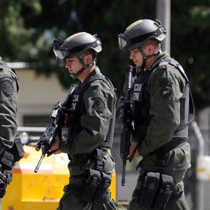 Венецуелски полицаи