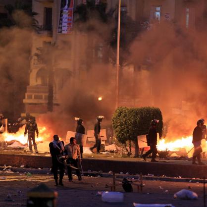 Протести на площад Тахир в Египет