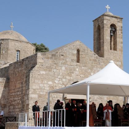 Папа Бендедикт Шестнадесети в Пафос, Кипър