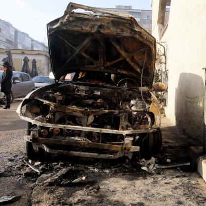 Пет автомобила бяха запалени в столицата