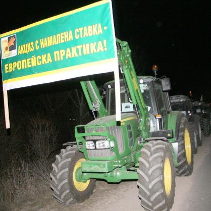 Земеделците пристигнаха в София за протест