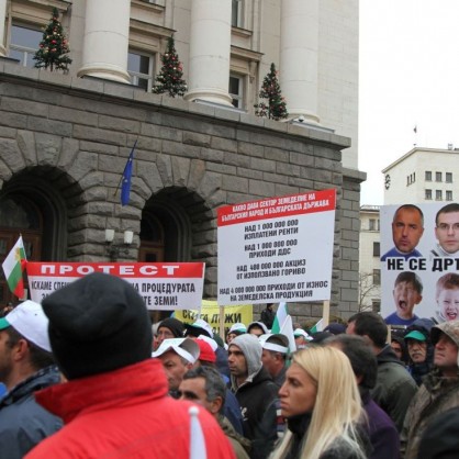 Протестен митинг - шествие на земеделски производители