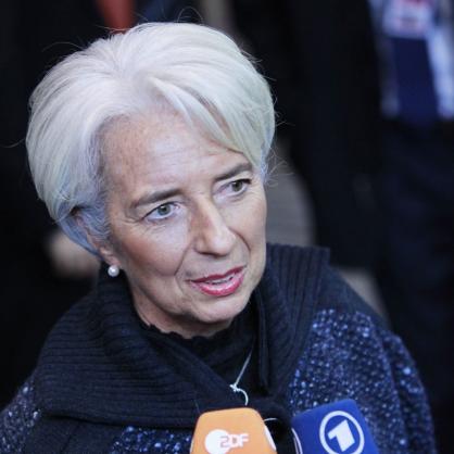 Ръководителят на МВФ Кристин Лагард
