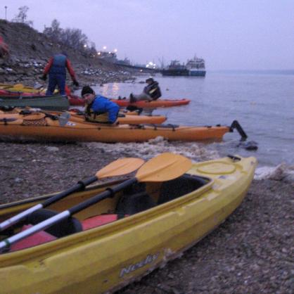 Лодките се спуснаха в регата от местността Стълпище край село Мечка до брега край Русе