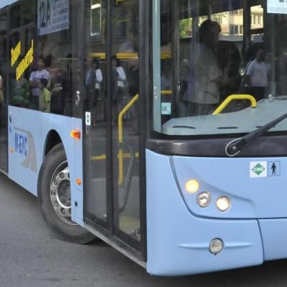 Автобус на градския транспорт в Бургас