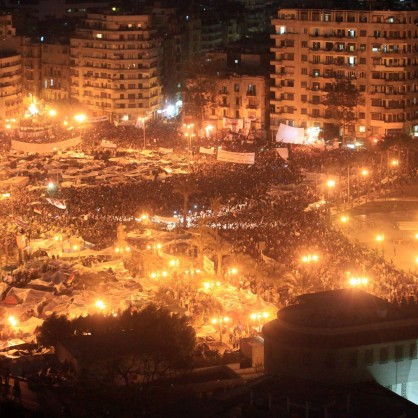 Протестите в Египет доведоха до свалянето от власт на президента Хосни Мубарак