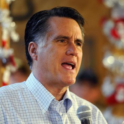 Фаворитът в надпреварата за президентската номинация  на Републиканската партия в САЩ - Мит Ромни