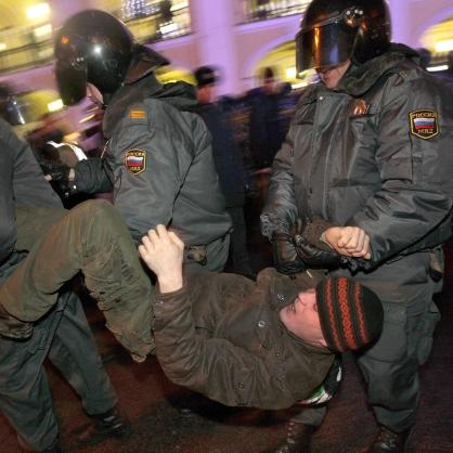 Протести в Русия