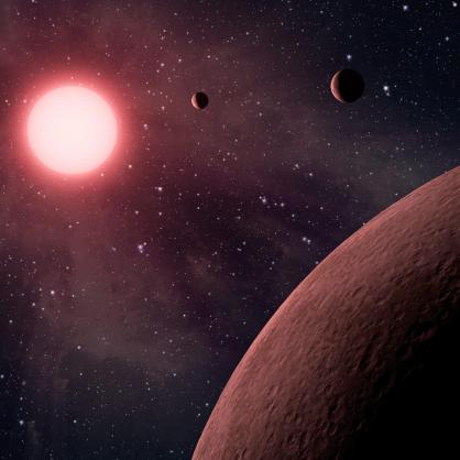 Откриха най-малката планетна система