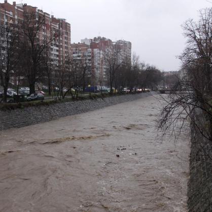 Владайска река на кръстовището на булевард 