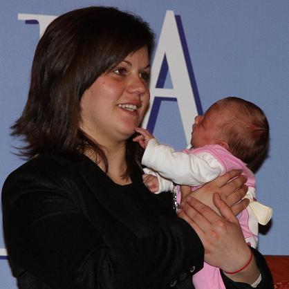 Първото бебе на 2012 г. – Василена