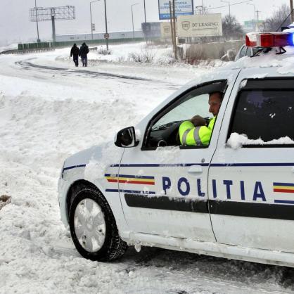 Тежка зима и много сняг има и в Румъния