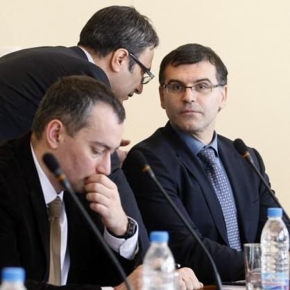 Заседание на Министерския съвет - Трайчо Трайков, Николай Младенов, Симеон Дянков
