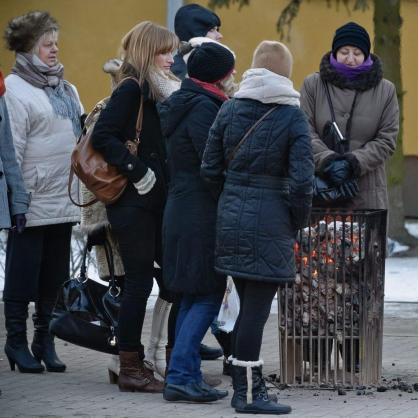 Температурите в Полша паднаха до минус 32 градуса