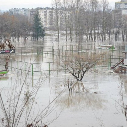 Наводнение в Харманли