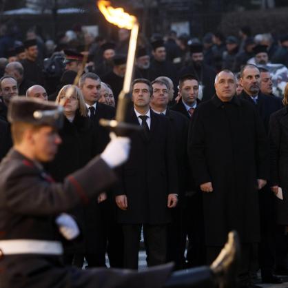 Възпоменателна церемония в София по повод 139 години от гибелта на Васил Левски