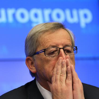 Председателят на Еврогрупата Жан-Клод Юнкер - премиер на Люксембург, обяви резултатите от преговорите за новия заем за Гърцич