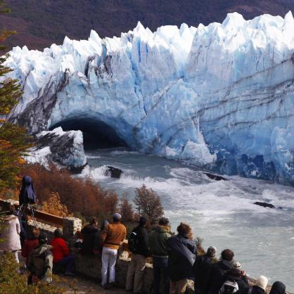 Ледникът Перито Морено в Патагония