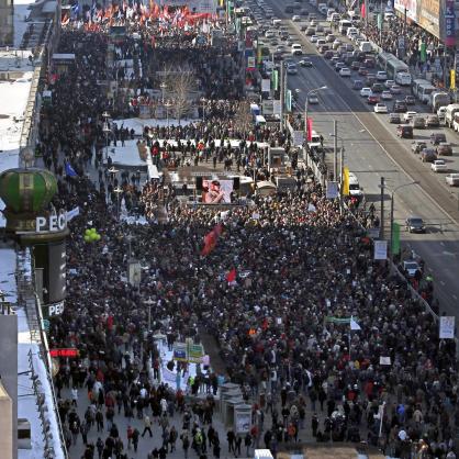 Протест срещу Путин в Москва