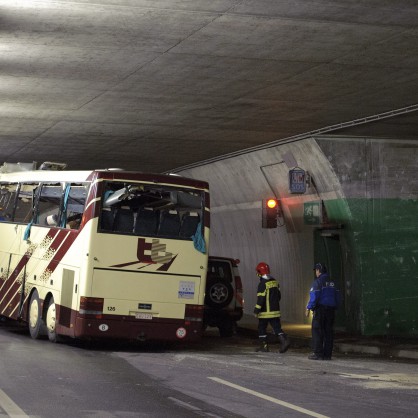 Автобусна катастрофа в Швейцария